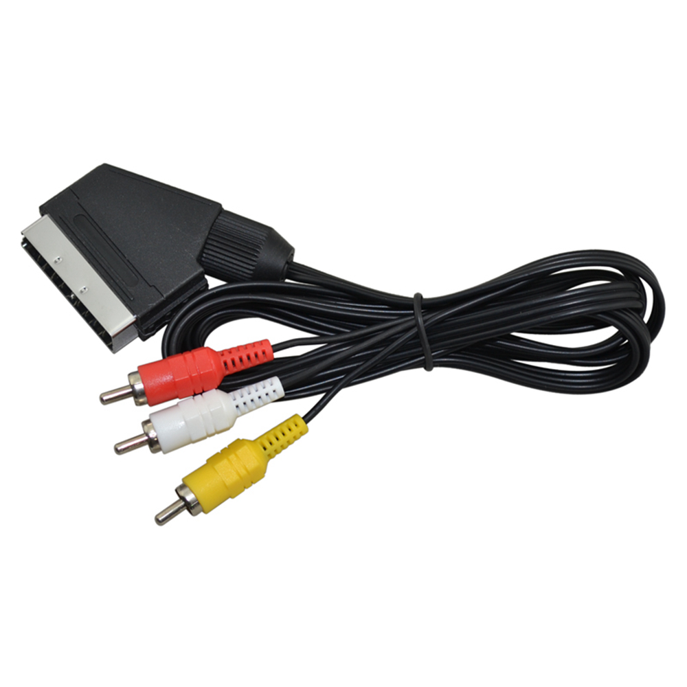 Gaming Console Latest - Кабель Scart на 3 RCA AV