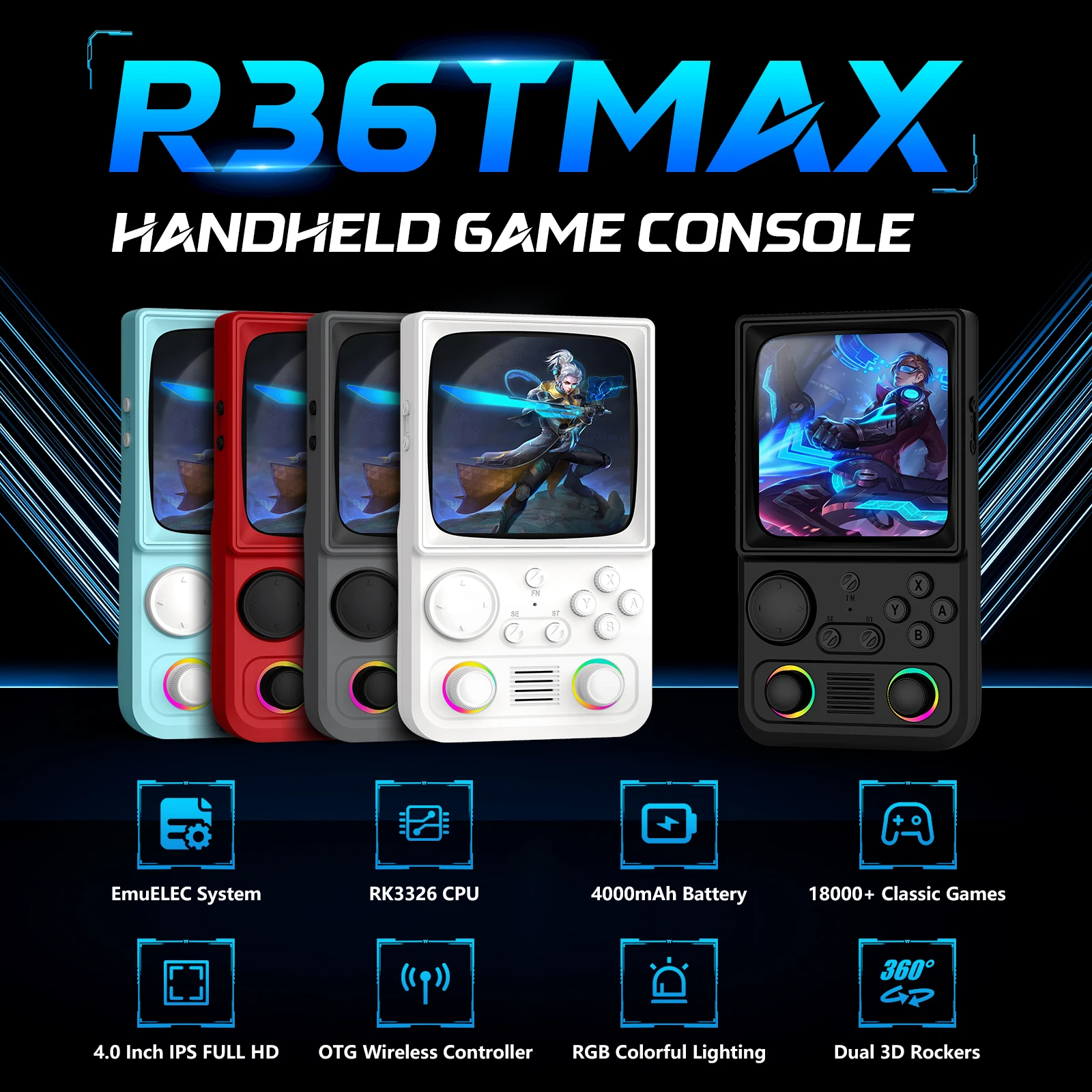 AISLPC R40 – портативная игров – обзор и цена Gaming Console Under 5000